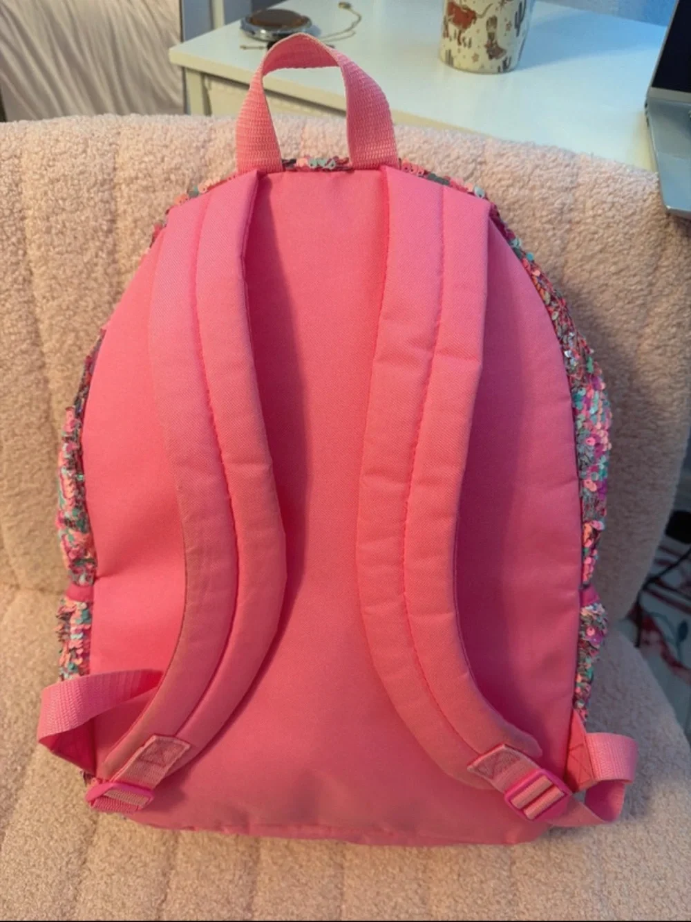 Kids Sequin “S” Backpack from Justice
